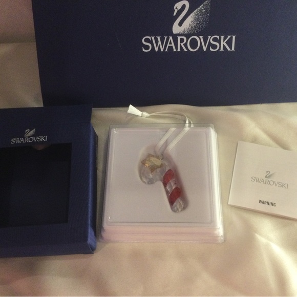 Swarovski Sparkling Candy Cane Ornament - Picture 2 of 5